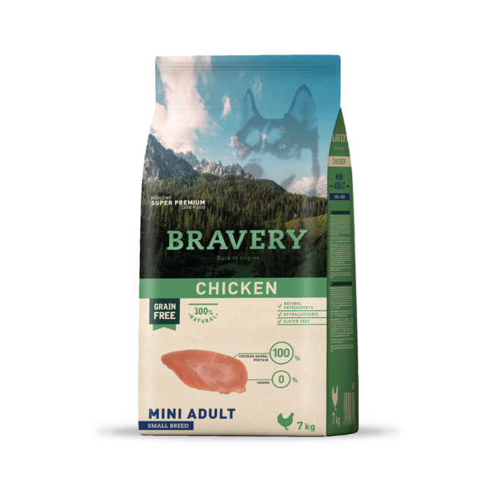 Braverychickensmallbreed7kg Bravery Chicken Small Breeds para perro