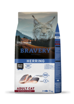 Bravery Herring Adult Cat Sterilized para gato