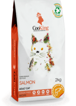 Cooking Cat Salmon 2kg para gato