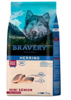 Bravery Herring Mini Senior Small Breeds 7kg para perro