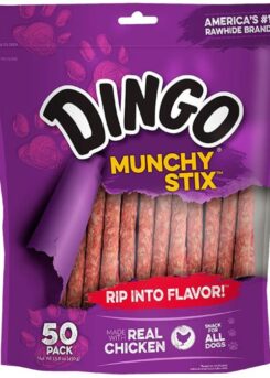Dingo Munchy Stick 450Gr. 50 Uni. x2 para perro