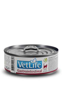 Vetlife Gastrointestinal comida húmeda para gatos lata 85grs