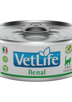 Vetlife Renal comida húmeda para gatos lata 85grs