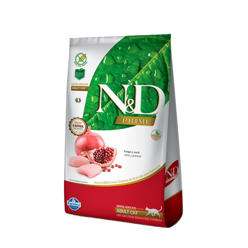 Farmina N&D Prime Gato Adulto Pollo y Granada 7.5 kg Farmina N&D Prime Gato Adulto Pollo y Granada 7,5 kg