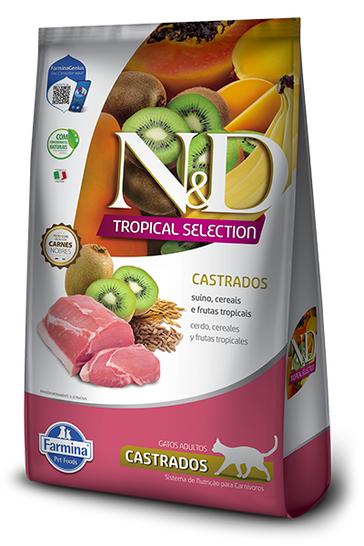 Farmina N&D Tropical Selection Gato Adulto Esterilizado Cerdo 1.5 kg Farmina N&D Tropical Selection Gato Adulto Esterilizado Cerdo 1,5 kg