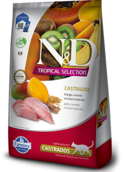 Farmina N&D Tropical Selection Gato Adulto Esterilizado Pollo 1,5 kg