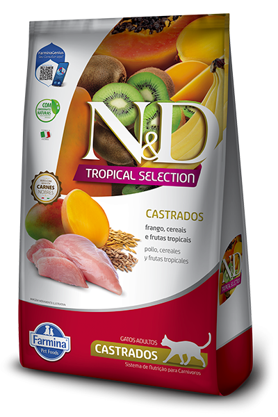 Farmina N&D Tropical Selection Gato Adulto Esterilizado Pollo 1.5 kg Farmina N&D Tropical Selection Gato Adulto Esterilizado Pollo 1,5 kg