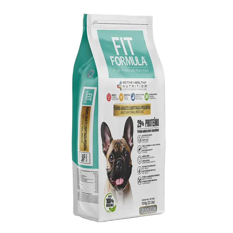 Fit Formula Perro Adulto Light Raza Pequeña 10 kg Fit Formula Perro Adulto Light Raza Pequeña 10 kg