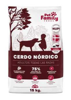 Pet Family Cerdo Nórdico Adulto Todas las Razas 15 kg
